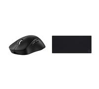 Logitech G PRO X SUPERLIGHT 2 DEX LIGHTSPEED mouse da gaming wireless, Pro-Grade, leggero, 60 gramos, 5 pulsanti programmabili, sensore a 44.000 DPI, 8K Polling,USB-C,PC/Mac,G840 Gaming Mouse Pad XL