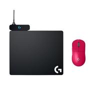 Logitech G PRO X SUPERLIGHT 2 LIGHTSPEED Mouse da Gioco Wireless, Leggero, USB-C, PC e Mac + POWERPLAY Ricarica Wireless Tappetino Mouse, Tappetino per Mouse Gaming in Tessuto o Rigido, Magenta