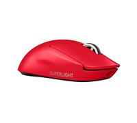 Logitech G PRO X SUPERLIGHT 2 SE mouse gaming wireless, mouse Pro-Grade da 60 g con 5 pulsanti programmabili, sensore a 44.000 DPI, >888 IPS, velocità di aggiornamento 1 kHz, USB-C, PC/Mac - Rosso