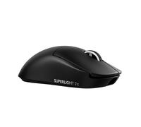 Logitech G PRO X SUPERLIGHT 2c, mouse gaming wireless mouse compatto Pro-Grade da 53 g con 5 pulsanti programmabili, ricarica USB-C, sensore a 44K DPI, aggiornamento fino a 8 kHz, PC/Mac - Nero