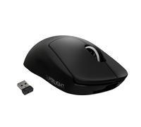 Logitech G PRO X SUPERLIGHT Mouse Gaming Wireless Leggero 63 g Sensore HERO 25K 25.600 DPI 5 Tasti Programmabili Lunga Autonomia Memoria Integrata per eSport Compatibile con PC e Mac. Nero