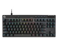 Logitech G PRO X TKL GALVATRON tastiera gaming, design ultraportatile senza tastierino numerico, LIGHTSYNC RGB, tasti PBT, AZERTY FR - Nero