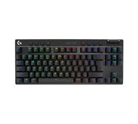 Logitech G PRO X TKL LIGHTSPEED tastiera gaming wireless, design ultraportatile senza tastierino numerico, LIGHTSYNC RGB, tasti PBT, switch tattili (GX Brown), US International QWERTY, PC - Nero