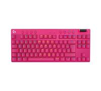 Logitech G PRO X TKL LIGHTSPEED tastiera gaming wireless - MAGENTA - DEU - TATTILE