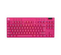 Logitech G PRO X TKL LIGHTSPEED tastiera gaming wireless - MAGENTA - FRA - TACTILE
