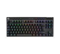 Logitech G PRO X TKL LIGHTSPEED tastiera gaming wireless senza tastierino numerico, Layout Inglese QWERTY, Tattile - Nero
