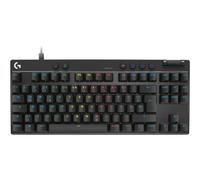 Logitech G PRO X TKL GALVATRON tastiera gaming, design ultraportatile senza tastierino numerico, LIGHTSYNC RGB, tasti PBT, QWERTZ DE - Nero