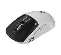 Logitech G PRO X2 SUPERSTRIKE LIGHTSPEED,mouse gaming wireless LIGHTSPEED, prestazioni veloci,leggero(61 g),feedback tattile del clic personalizzabile, ricarica USB-C,PC/Mac, German packaging - Bianco