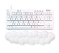 Logitech G Tastiera da gaming meccanica G713 TKL con RGB in Bianco, Dansk/Norsk/Svenska/Suomalainen (Qwerty), Tactile