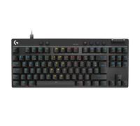 Logitech G PRO X TKL GALVATRON tastiera gaming, design ultraportatile senza tastierino numerico, LIGHTSYNC RGB, tasti PBT, AZERTY FR - Nero