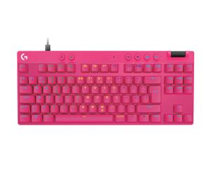 Logitech G Tastiera da gioco PRO X TKL RAPID in Rosa, Danese/Norvegese/Svedese/Finlandese (QWERTY)
