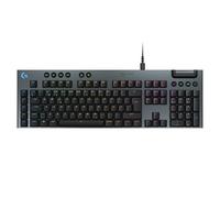 Logitech G Tastiera gaming cablata a profilo ribassato G915 X in Nero, Danese/Norvegese/Svedese/Finlandese (QWERTY), Tactile