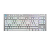 Logitech G Tastiera gaming RGB wireless G915 X TKL in bianco, Deutsch (Qwertz), Tactile