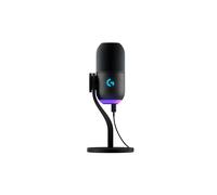 Logitech G Yeti GX - Microfono da gaming RGB dinamico con LIGHTSYNC in Nero