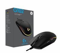Logitech G102 Mouse da Gioco Cablato - 8000 DPI | Effetto Ottico Arcobaleno