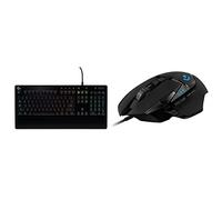 Logitech g213 prodigy tastiera gaming, rgb lightsync backlit keys, resistente ag