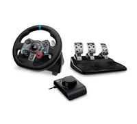 Logitech G29 Volante da corsa e pedali per PS5, PS4, PC e Mac + Racing Adapter, adattatore da corsa per PRO Racing Wheel e pedali, cambio Driving Force, RS Shifter & Handbrake - Nero