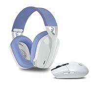Logitech G305 LIGHTSPEED Mouse Gaming Wireless, Bianco, with G435 LIGHTSPEED Cuf