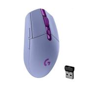 Logitech G305 LIGHTSPEED Wireless Gaming Mouse, Hero 12K Sensor, 12,000 DPI, Light, 6 Programmable Buttons, Purple