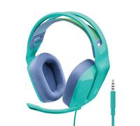 Logitech G335 Cuffie Gaming Cablate, Microfono Flip to Mute, Jack Audio da 3.5 mm, Padiglioni in Memory Foam, Leggera, Compatibile con PC, PlayStation, Xbox, Nintendo Switch - Menta