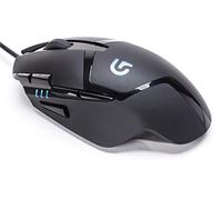 Logitech G402 USB Optical 4000DPI Right-hand Black mice - Mice (Right-hand, Optical, USB, 4000 DPI, 108 g, Black)