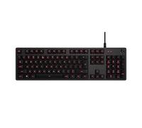 Logitech G413 Tastiera Gaming Meccanica, Tasti Retroilluminati, Romer-G Tactile Switch, Telaio in Alluminio Spazzolato, Tasti Personalizzabili, USB Pass Through, QWERTY Layout Italiano, Carbon/Nero