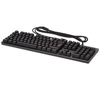 Logitech G413 Tastiera Gaming Meccanica, Tasti Retroilluminati, Switch Meccanici Romer-G Tactile, Telaio Lega Alluminio, Funzioni Personalizzate, Passthrough USB, Layout Tedesco QWERTZ, Nero (Carbon)