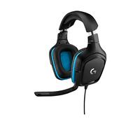 Logitech G G432 Cuffia Padiglione auricolare Nero, Blu Connettore 3.5 mm ( 981-000770 )