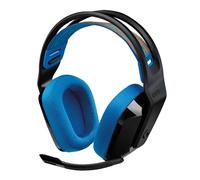 Logitech G G535 Lightspeed Cuffia con microfono gaming wireless - Cuffie supra-aurali leggere, microfono flip-to-mute, 33 ore batteria, compatibile PS5, PS4, PC, ricaricabile tramite USB-C - Nero/blu