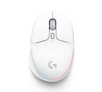 Logitech G705 Mouse Gaming Wireless, Illuminazione Personalizzabile LIGHTSYNC RGB, LIGHTSPEED Wireless, Connettività Bluetooth, Leggero, Per PC/Mac/Laptop - Bianco