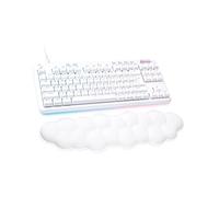 Logitech G713 TKL Corded Gaming Keyboard - Off White - USB - Nordic - Linear