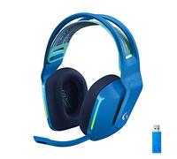 Logitech G733 LIGHTSPEED Cuffia Wireless con Microfono Gaming con Fascia per la Testa a Sospensione, LIGHTSYNC RGB, Tecnologia Microfono Blue VO!CE, Driver Audio Pro-G, Leggera - Blu