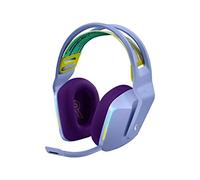 Logitech G733 LIGHTSPEED Cuffia Wireless con Microfono Gaming | Fascia per la Testa a Sospensione, LIGHTSYNC RGB, Tecnologia Microfono Blue VO!CE, Driver Audio Pro-G, Leggera - Lilla