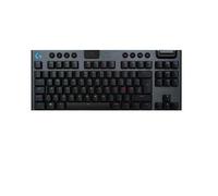 Logitech G915 LIGHTSPEED TKL Tastiera Gaming Wireless Meccanica Tenkeyless, Profilo Ribassato, GL-Tactile Switches, LIGHTSYNC RGB, +40 ore durata batteria, Italiano QWERTY - Nero