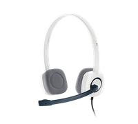 Logitech H150 - Bianco Logitech H150, Call center/Ufficio, Stereofonico, Padiglione auricolare, Bianco, Cablato, Sovraurale