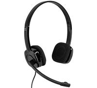 Logitech H151 Cuffie Cablate, Cuffie Stereo con Microfono Girevole con Cancellazione Rumore e Multidispotivo, Jack audio da 3.5 mm, Controlli in Linea, PC/Mac/Laptop/Tablet/Smartphone, Nero