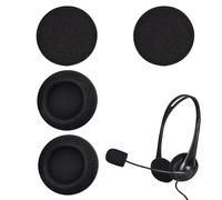 Logitech H390/H330 - Set di 4 cuscinetti per auricolari, in gommapiuma, in spugna, per cuffie Logitech H390/H330