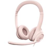 Logitech H390 USB con Filo Cuffie - Rosa