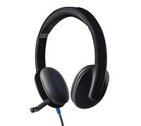 Logitech 981-000480 cuffia e auricolare Cablato A Padiglione Ufficio USB tipo A Nero