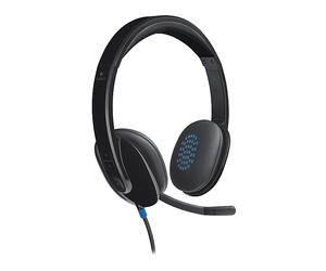 LOGITECH H540 CUFFIE, Nero
