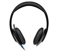 Logitech 981-000480 cuffia e auricolare Cablato A Padiglione Ufficio USB tipo A Nero