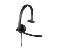 LOGITECH H570e CUFFIE, Nero