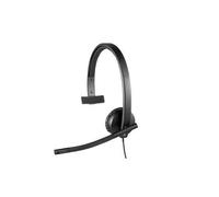 LOGITECH H570E MONO CUFFIA MONOAURALE CON MICROFONO CAVO 1MT CONNETTORE USB COLO