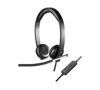 LOGITECH H640E cuffie, Nero