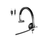 Logitech H650e Mono Monofonico Padiglione auricolare Nero
