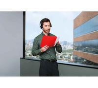 Logitech H820e Auricolare Wireless A Padiglione Ufficio Base di ricarica Nero