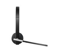 Logitech H820e Cuffie Wireless, Mono Con Microfono a Cancellazione di Rumore, USB, Controlli Cuffia, Indicatore LED, Compatibili con PC/Mac/Laptop, Nero