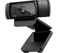 Logitech C920 HD Pro Webcam Videochiamata Full HD 1080p/30fps Audio Stereo ?Chiaro ?Correzione Luce HD Funziona con Skype Zoom FaceTime Hangouts ??PC/Mac/Laptop/Tablet/Chromebook - Nero