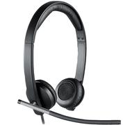 Logitech 981-000519 cuffia e auricolare Cablato A Padiglione Ufficio USB tipo A Nero Argento