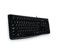 Logitech K120 Corded Keyboard tastiera USB QWERTY Estone Nero (KEYBOARD K120 - ETI - EER) - Versione UK NEW